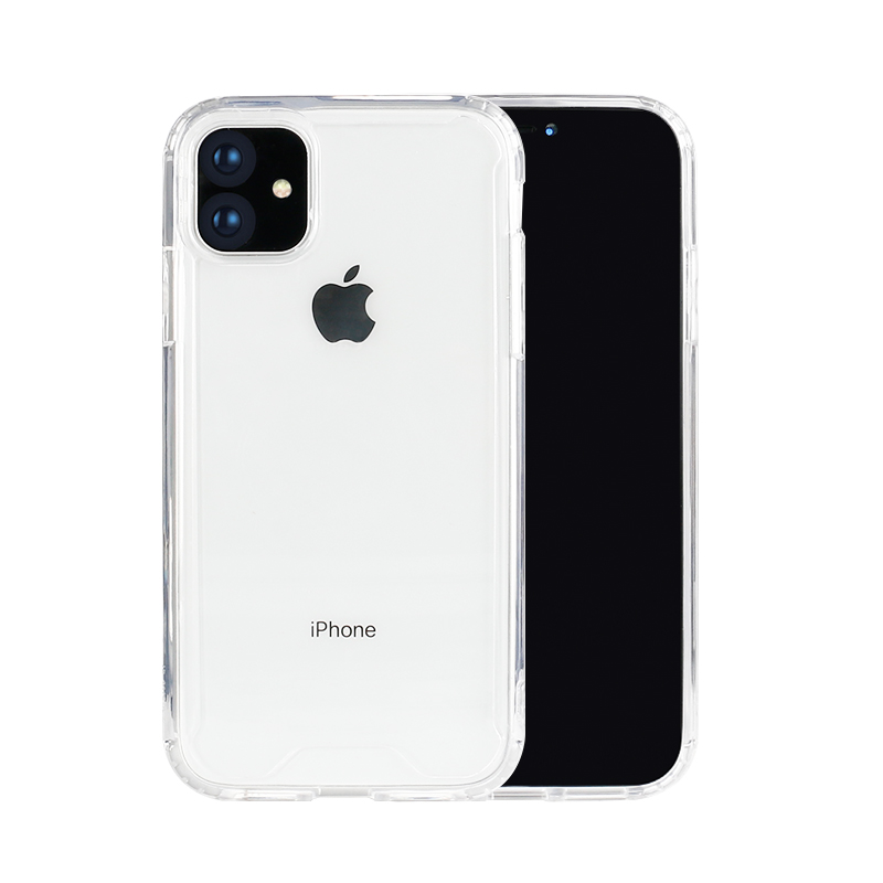 iPHONE 11 Pro (5.8 in) Clear Armor Hybrid Transparent Case (Clear)